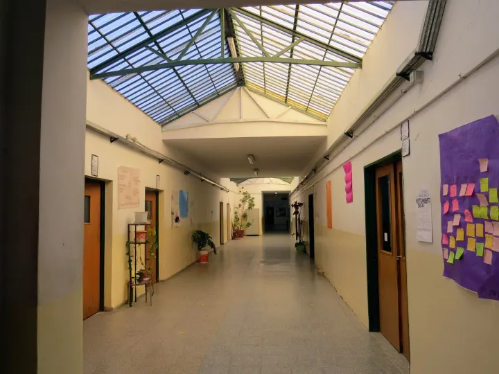 Pasillo de la escuela